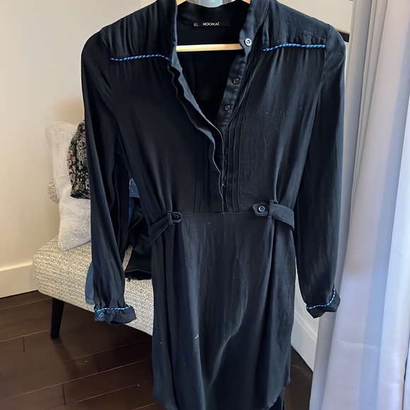 KOOKAI BLACK DRESS over the knee - Picture 5 of 5